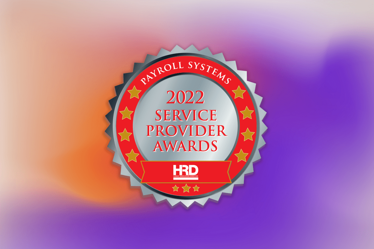 Aurion 2022 HRD Award payroll software provider - two years running