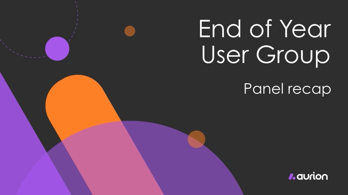 Aurion end of year user group event