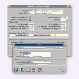 Aurion self service 1990s