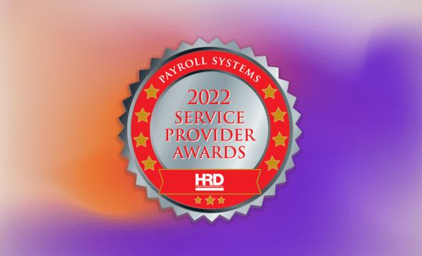 Aurion 2022 HRD Award payroll software provider - two years running